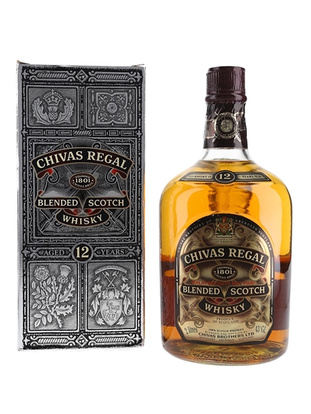 Chivas Regal 12 Year Old Bottled 1990s - Duty Free 200cl / 43%