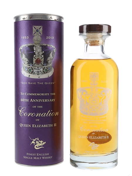The English Whisky Co Coronation Bottling Bottled 2013 70cl / 46%