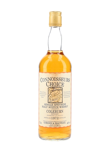 Coleburn 1972 Connoisseur's Choice Bottled 1980s - Gordon & MacPhail 75cl / 40%