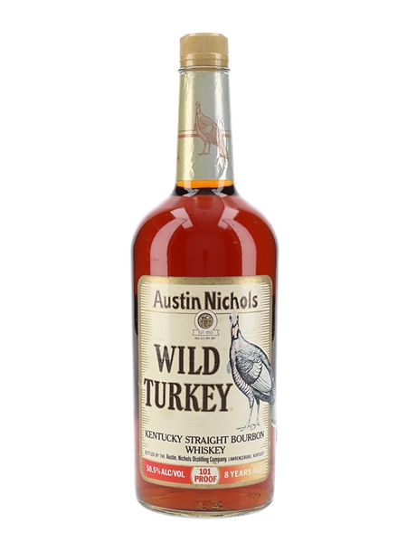 Wild Turkey 8 Year Old 101 Proof Bottled 1990s 114cl / 50.5%