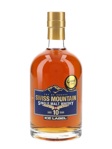 Swiss Mountain 10 Year Old Single Malt Whisky  50cl