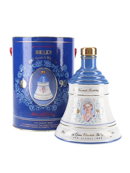 Bell's Ceramic Decanter The Queen Mother's 90th Birthday 75cl / 43%