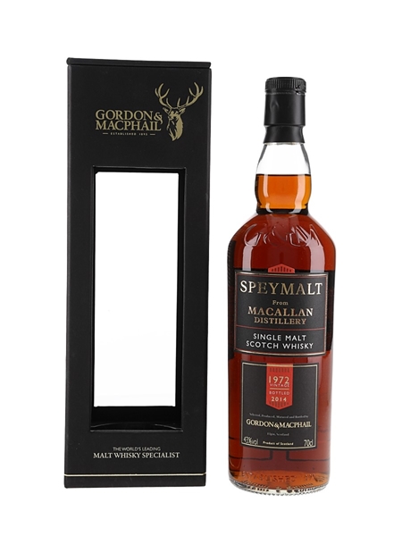 Macallan 1972 Speymalt Bottled 2014 - Gordon & MacPhail 70cl / 43%