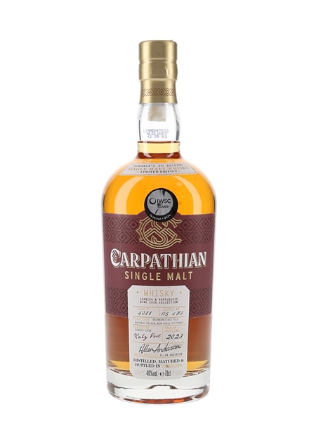 Carpathian Single Malt Whisky Ruby Port Cask - Bottled 2023 70cl / 46%