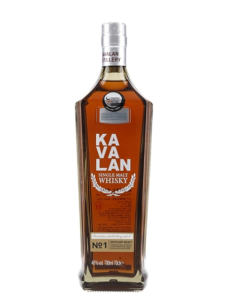 Kavalan Single Malt Whisky No.1 - Distillery Select 70cl / 40%