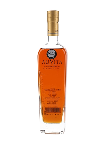 Au Vita Golden Flake Blended Taiwanese Whisky  70cl / 46%