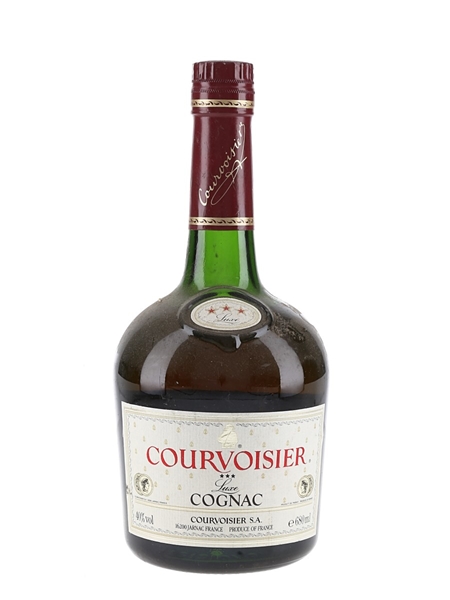 Courvoisier 3 Star Luxe Bottled 1980s 68cl / 40%