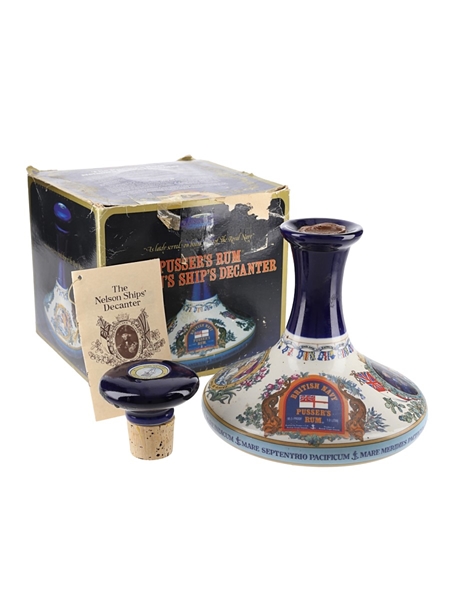Pusser's British Navy Rum Lord Nelson Commemorative Decanter 100cl / 54.5%