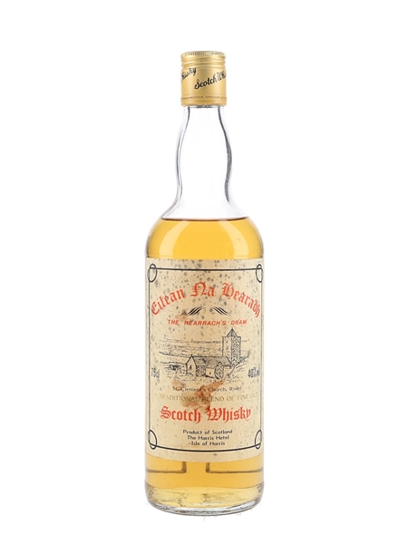 Eilean Na Hearadh Blended Scotch Whisky Bottled 1980s - The Hearrach's Dram 75cl / 40%