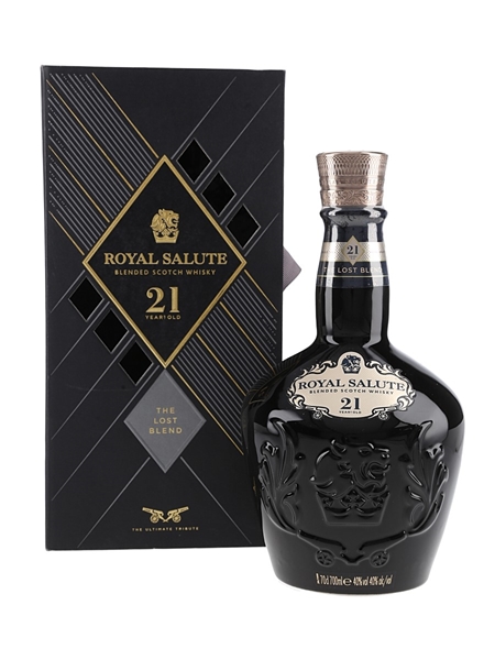 Royal Salute 21 Year Old The Lost Blend Bottled 2019 - Revol Porcelain Flagon 70cl / 40%