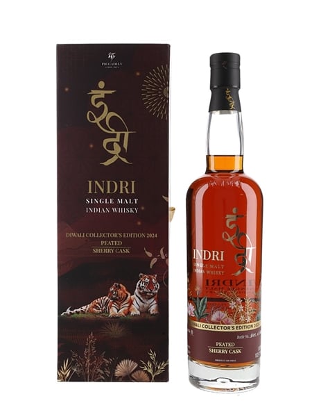 Indri Dru Indian Single Malt Whisky Diwali Collection 2024 70cl / 58.5%