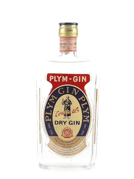 Coates & Co. Plymouth Gin Bottled 1960s-1970s - Italy 75cl / 46%