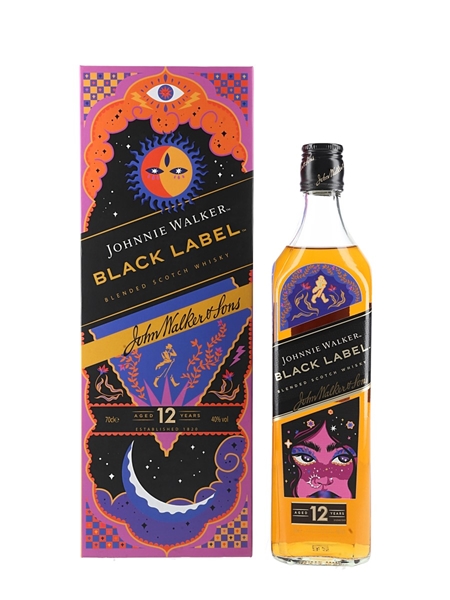 Johnnie Walker Black Label 12 Year Old Limited Edition - Kushiaania 70cl / 40%
