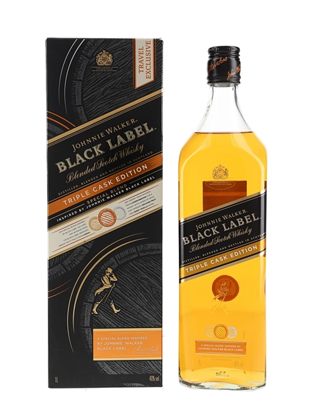 Johnnie Walker Black Label Triple Cask Edition Travel Retail Exclusive 100cl / 40%