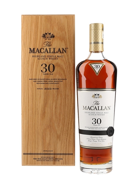 Macallan 30 Year Old Annual 2023 Release 70cl / 43%