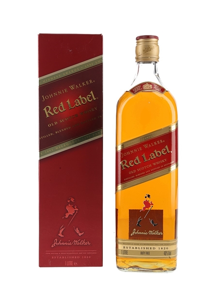 Johnnie Walker Red Label Duty Free 100cl / 40%