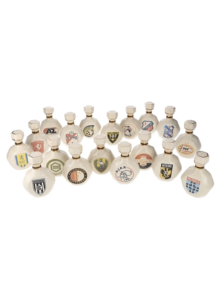 Pointers Ceramic Decanters Blended Scotch Whisky Eredivisie League 2020-21 18 x 10cl / 40%