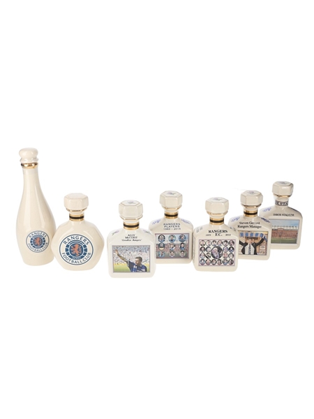 Pointers Ceramic Decanter Rangers FC 7 x 5cl / 40%