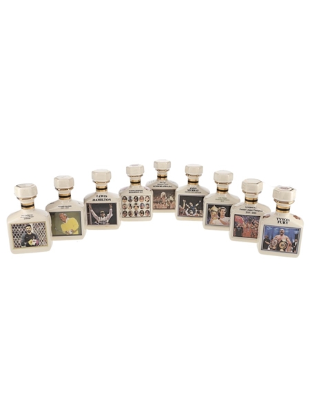 Pointers Ceramic Decanters  9 x 5cl / 40%