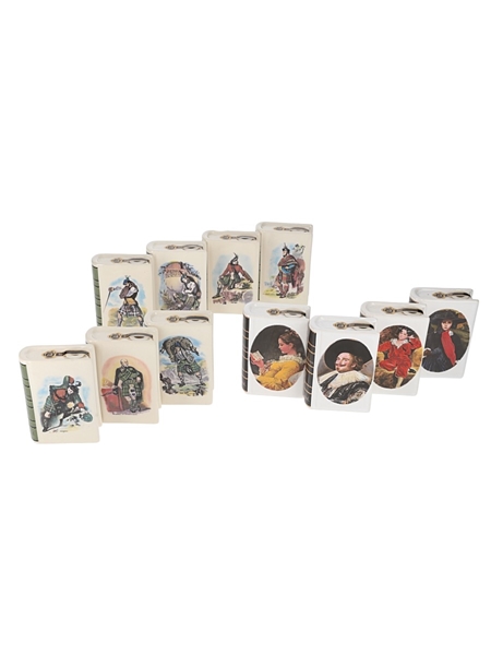 Rutherford's Ceramic Decanter Montrose Potteries 11 x 5cl / 40%