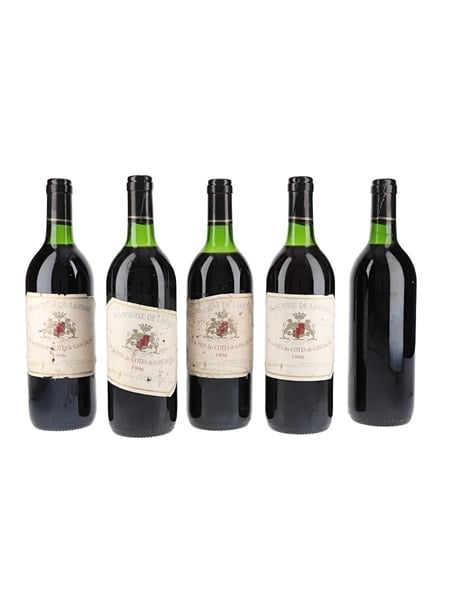 1996 Marquise De Lassime Vin De Pays Des Cotes De Gascogne 5 x 75cl / 11.5%