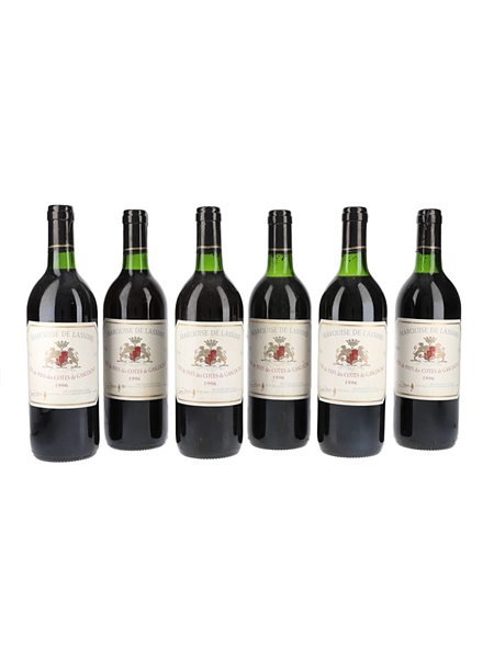 1996 Marquise De Lassime Vin De Pays Des Cotes De Gascogne 6 x 75cl / 11.5%