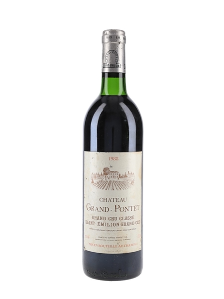 1988 Chateau Grand Pontet Grand Cru Classe 75cl / 12.5%