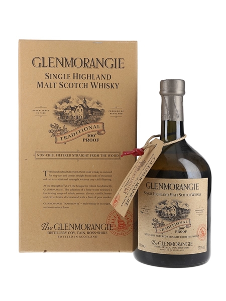 Glenmorangie Traditional 10 Year Old 100 Proof  100cl / 57.2%