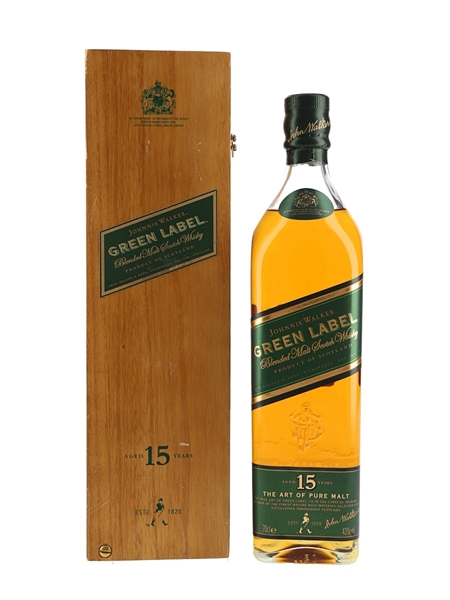 Johnnie Walker Green Label 15 Year Old  70cl / 43%
