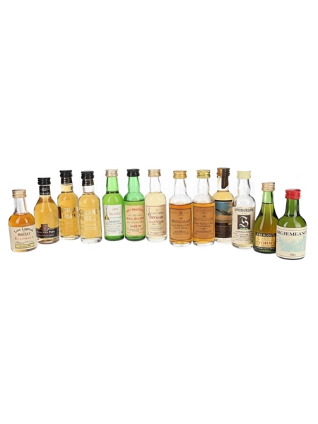 Assorted Single Malt Scotch Whisky  13 x 5cl