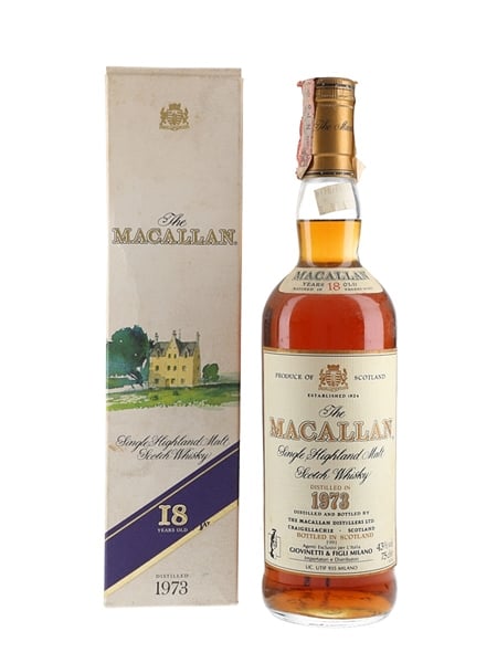 Macallan 1973 18 Year Old Bottled 1991 - Giovinetti 70cl / 43%