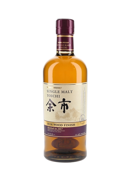 Nikka Yoichi Rum Wood Finish Bottled 2017 70cl / 46%