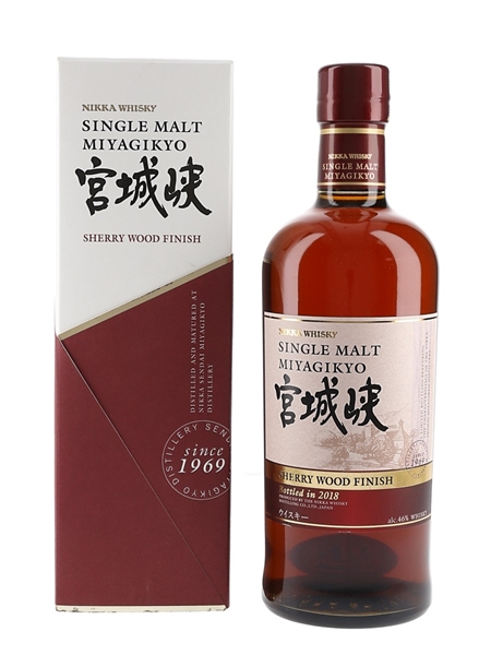 Nikka Miyagikyo Sherry Wood Finish Bottled 2018 70cl / 46%