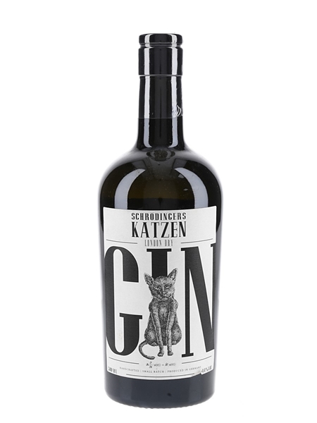 Schrodinger's Katzen London Dry Gin Bottled 2021 - Batch 26 50cl / 44%