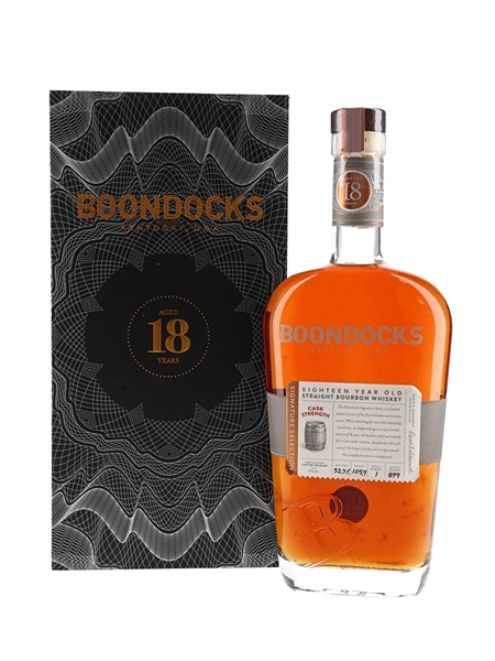 Boondocks 18 Year Old Cask Strength Batch 1 75cl / 52.7%