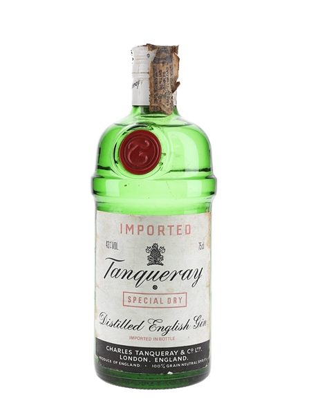 Tanqueray Imported Special Dry Bottled 1970s - Spain 75cl / 43%
