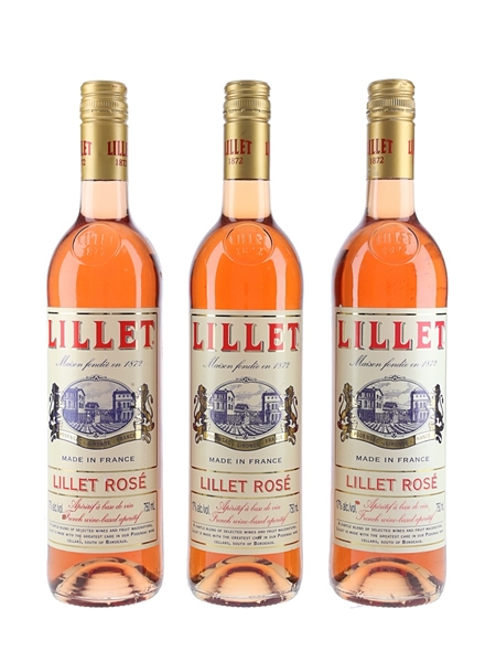 Lillet Rose  3 x 75cl / 17%