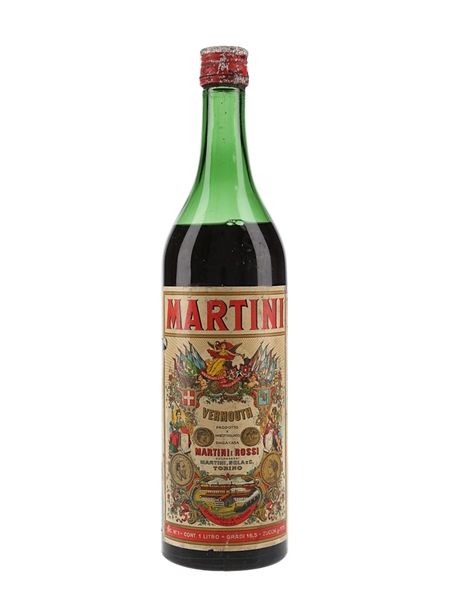 Martini Rosso Vermouth Bottled 1960s 100cl / 16.5%