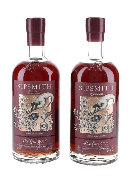 Sipsmith 2016 Sloe Gin  2 x 50cl / 29%