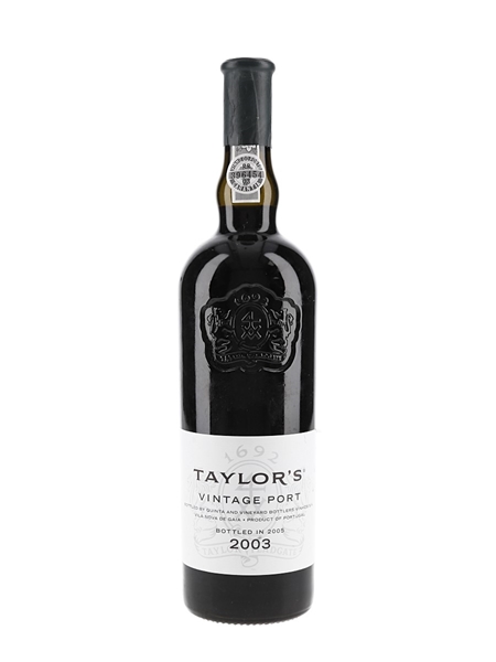 2003 Taylor's Vintage Port Bottled 2005 75cl / 20.5%