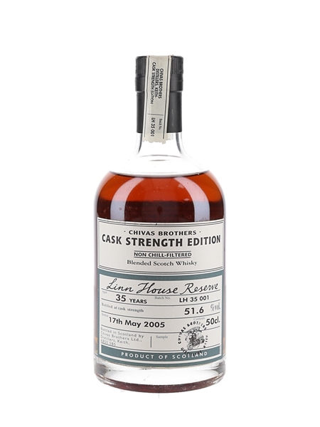 Chivas Brothers 35 Year Old Linn House Reserve Bottled 2005 - Cask Strength Edition 50cl / 51.6%
