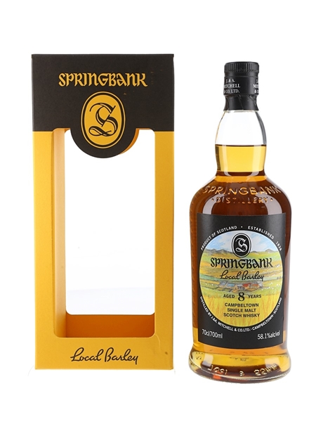 Springbank 2016 8 Year Old Bottled 2024 - Local Barley 70cl / 58.1%