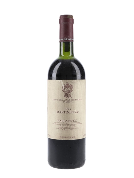 1993 Barbaresco Marchesi di Gresy Martinenga 75cl / 13%