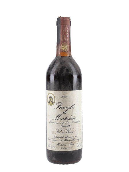 1980 Brunello Di Montalcino Val Di Cava 75cl / 13%