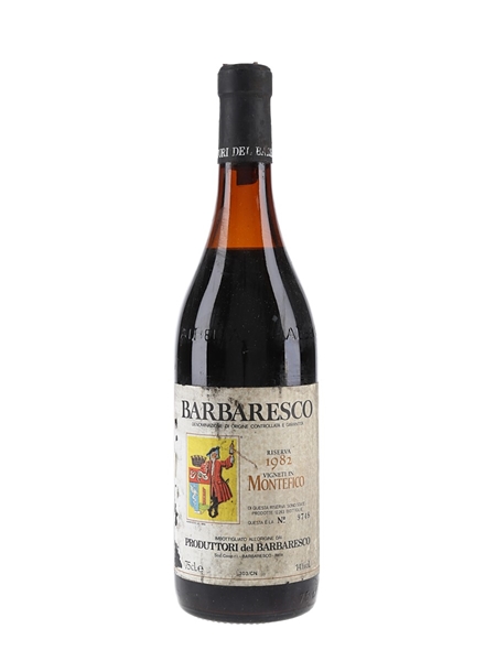 1982 Barbaresco Montefico 75cl / 14%
