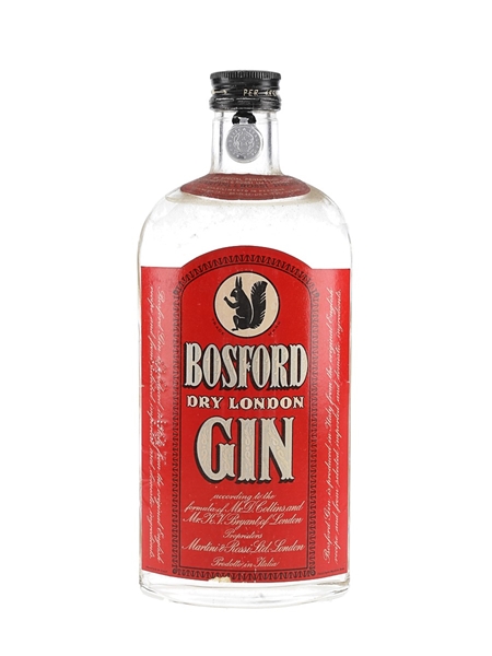 Bosford Dry London Gin Bottled 1950s 75cl / 42%