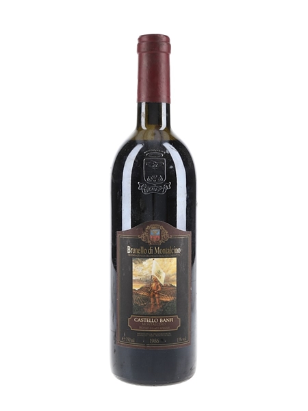 1986 Brunello Di Montalcino Castello Banfi 75cl / 13%