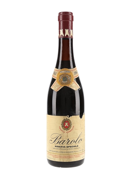 1965 Barolo Riserva Tenuta Cerequio 72cl / 14%