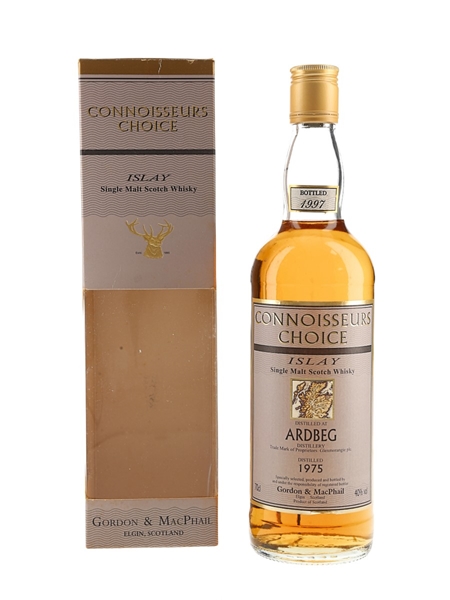 Ardbeg 1975 Connoisseurs Choice Bottled 1997 - Gordon & MacPhail 70cl / 40%
