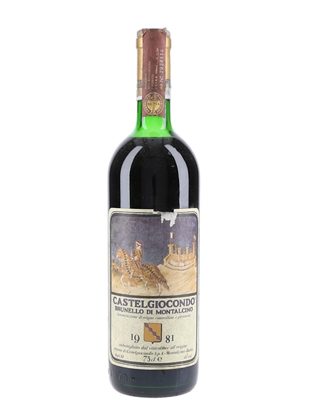 1981 Brunello Di Montalcino Castelgiocondo 75cl / 13%